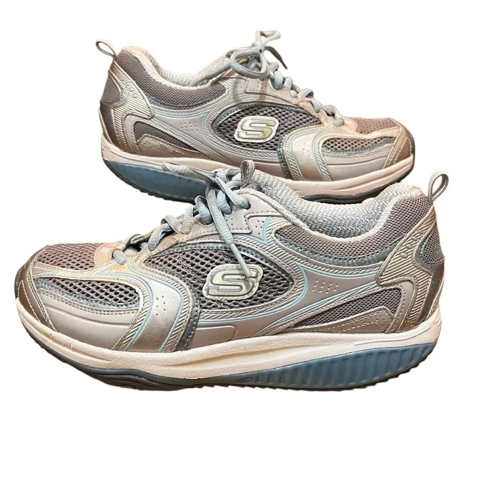 Skechers blue gray